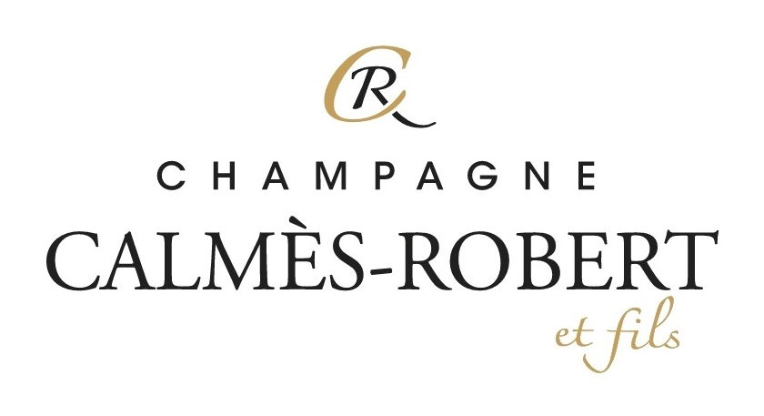 Logo noir Champagne Calmès Robert
